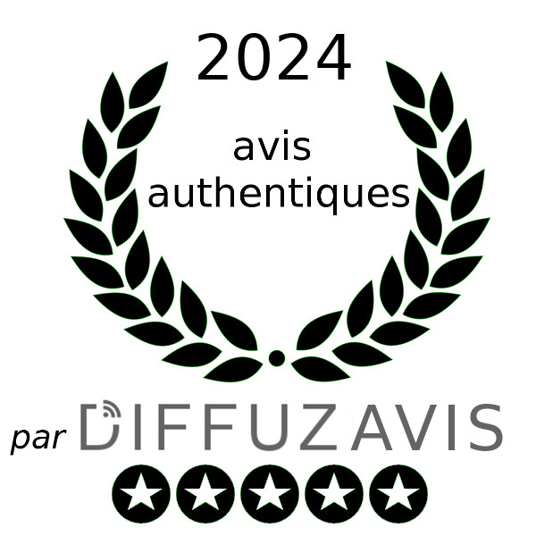 Ce commerant a reu le label Avis authentiques par Diffuzia